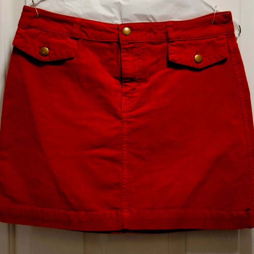 Versona Corduroy Mini Skirt